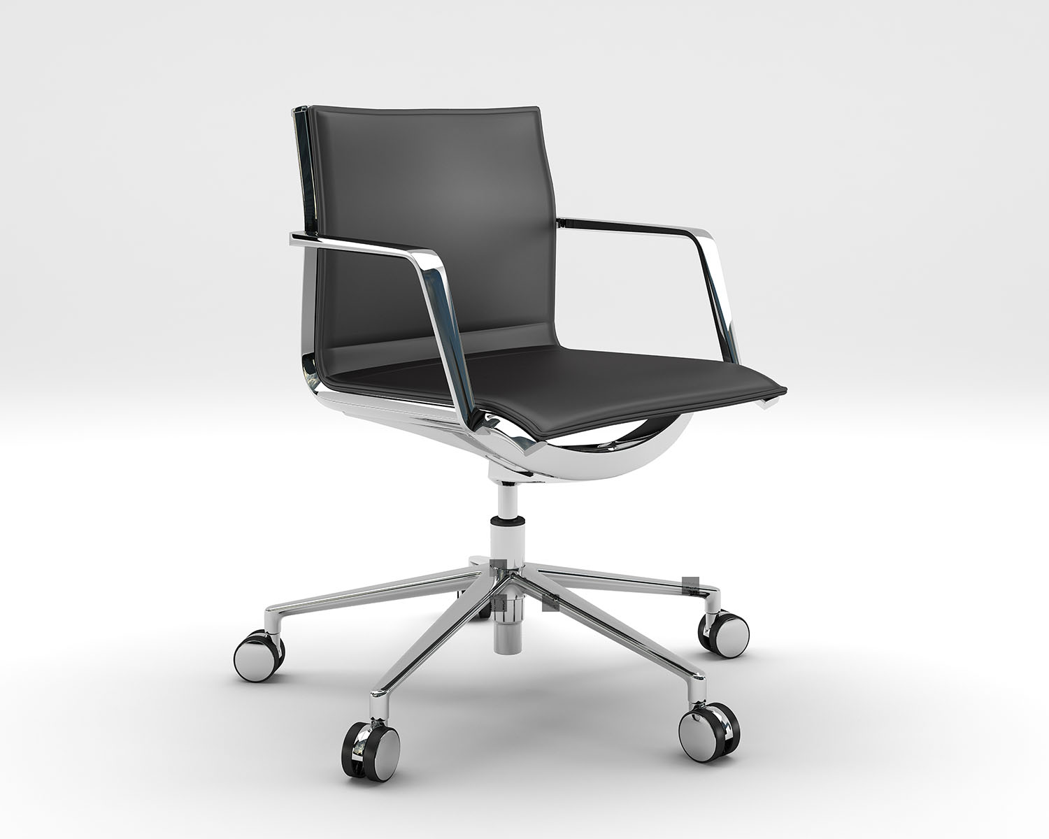 Aluminia Leather Office Chair
