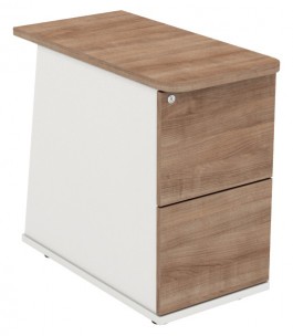 Desk High Pedestal - 2 Drawer - Ascend Range