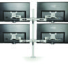 Kardo Pole Mounted Monitor Arms for quad screens