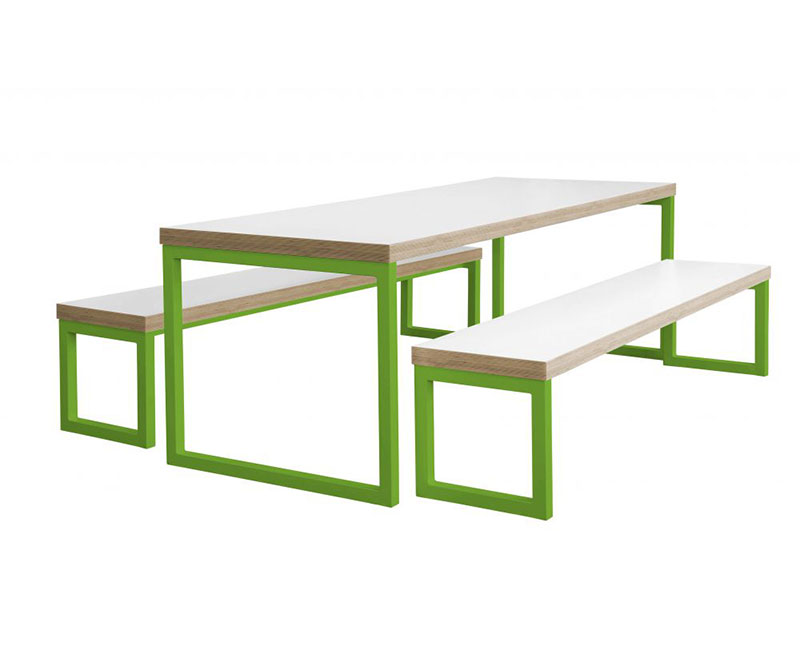 DADFORD TABLE AND BENCH SET