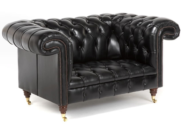 PUCCINI CHESTERFIELD TWO SEATER SOFA