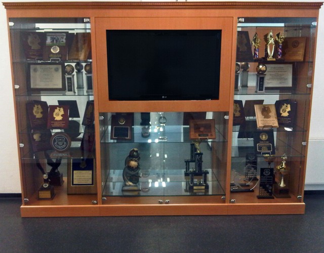 TROPHY DISPLAY CABINET