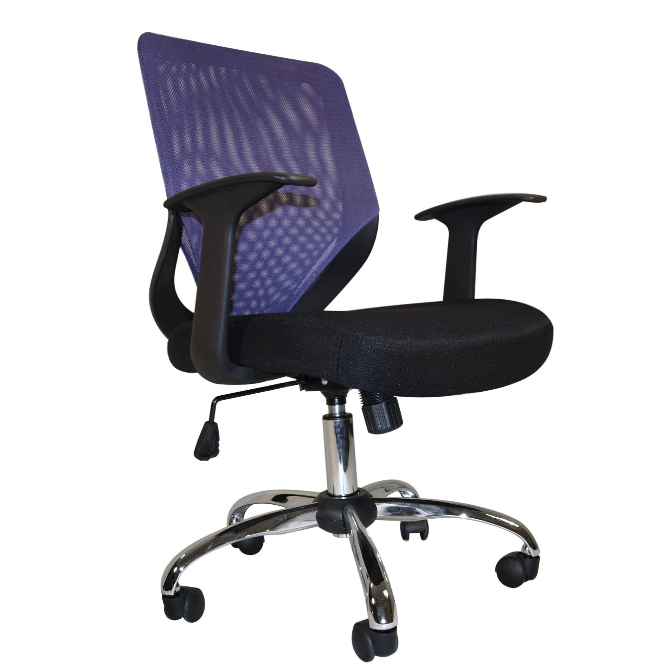 Atlanta Purple Mesh Back Office Chair