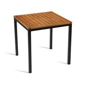 Wood Top Ice Dining Table