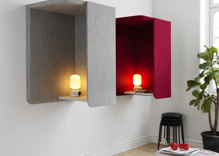 Domo Sound-Absorbent Wall Booth