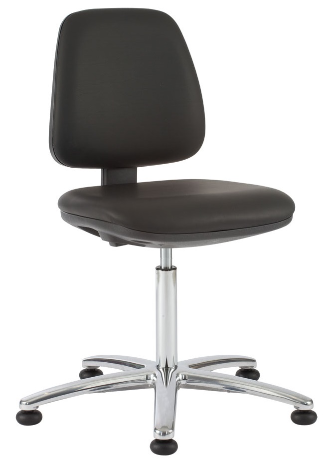 ESD CLEANROOM CHAIR ON ESD GLIDES