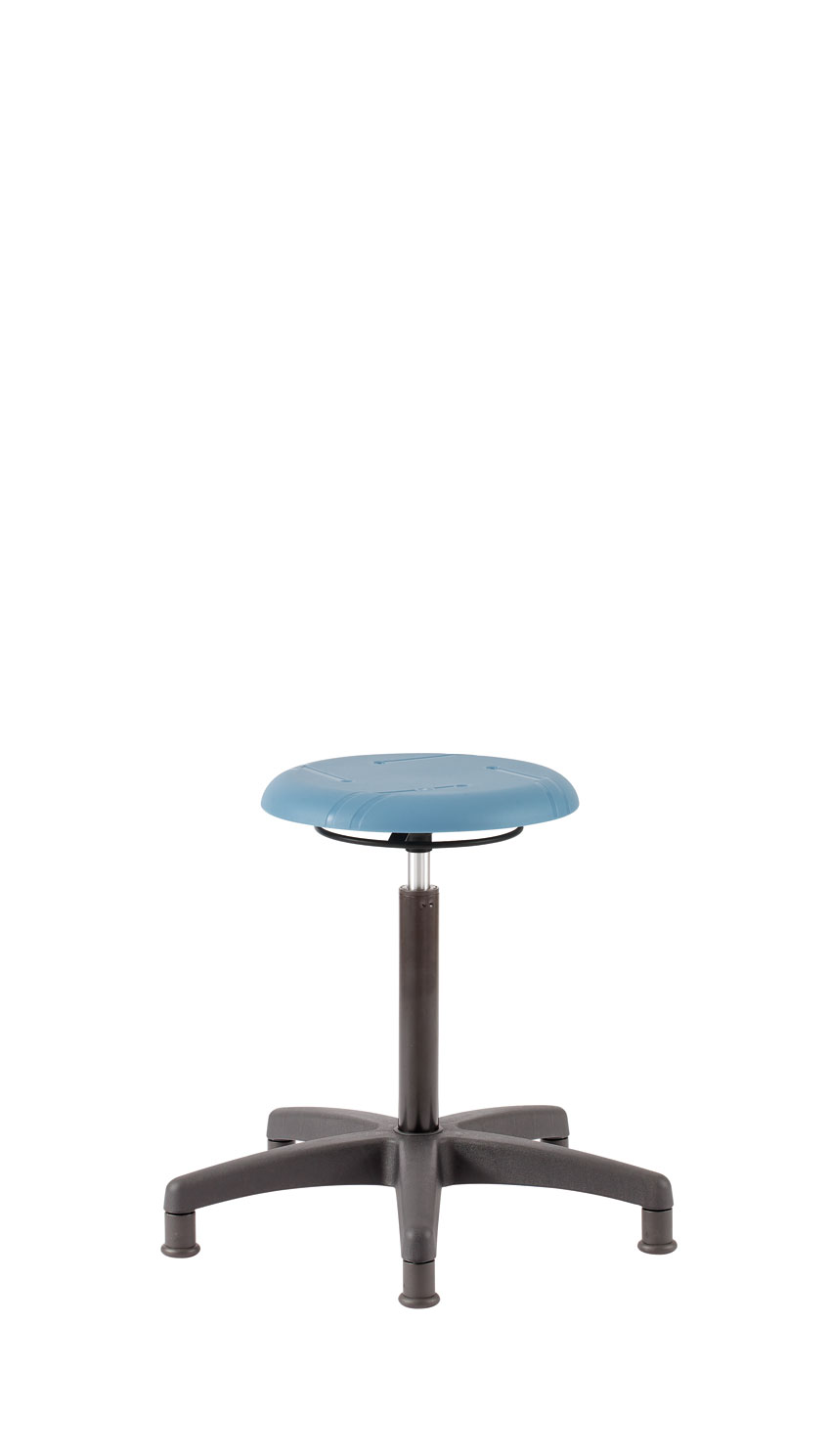 SCHOOL STOOL WITH BLACK NYLON BASE