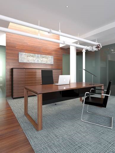 Pure Executive rectangular desk