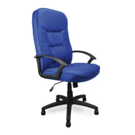 Coniston (Blue) High Back Fabric Executive Office Armchair