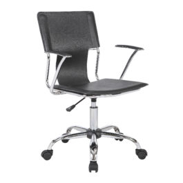 Trento (Black) Swivel Office Armchair