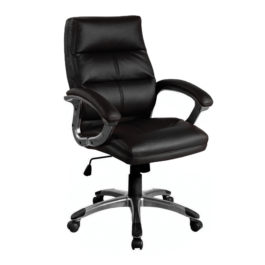 Greenwich (Black) Executive Medium Back Managers Armchair