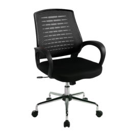 Carousel (Black) Mesh Back Operator's Chair