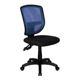 Nexus (Blue) Medium Back Mesh Chair