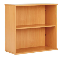 Eco 18 Premium Desk End Bookcase (1 Shelf, H 726)